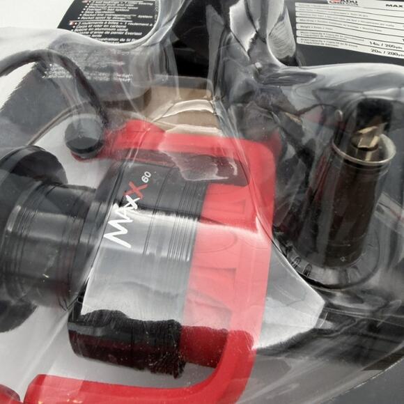 New Abu Garcia Max X 60 Maxxsp60-C Spinning Fishing Reel 4.8:1 Gear Ratio - Picture 3 of 6